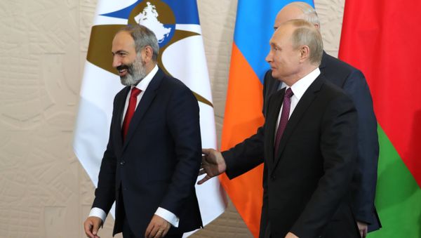 Заседание Высшего Евразийского экономического совета (14 мая 2018). Сочи - Sputnik Армения