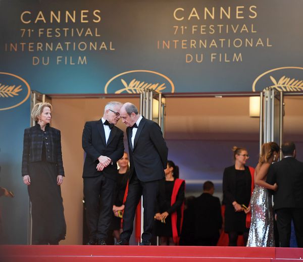 Генеральный директор Каннского кинофестиваля Тьерри Фремо и президент Каннского фестиваля Пьер Лескюр на красной дорожке 71-го Каннского кинофестиваля (13 мая 2018). Канны, Франция - Sputnik Армения