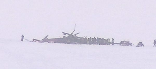 СПУТНИК_Вертолет Ми-8 потерпел крушение в Красноярском крае. Кадры с места ЧП СПУТНИК_Вертолет Ми-8 потерпел крушение в Красноярском крае. Кадры с места ЧП - Sputnik Армения