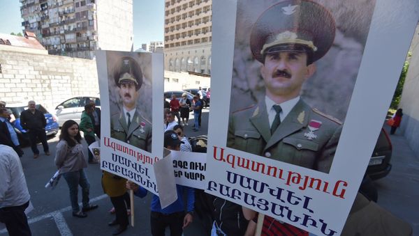 Акция протеста у Кассационного суда (18 мая 2018). Еревaн Акция протеста у Кассационного суда (18 мая 2018). Еревaн - Sputnik Армения