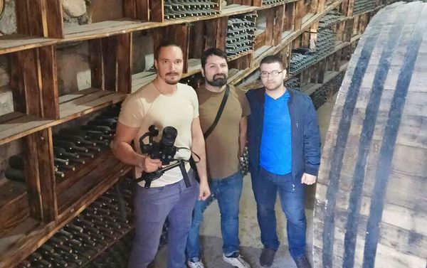 Съемочная группа международного фестиваля дудука в Армении Съемочная группа международного фестиваля дудука в Армении - Sputnik Армения