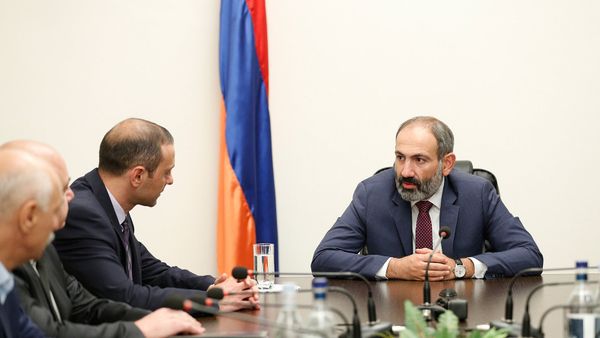 Նիկոլ Փաշինյանն ու Արմեն Գրիգորյանը - Sputnik Արմենիա