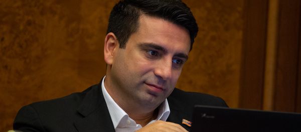 Ален Симонян на заседании НС (23 мая 2018). Еревaн Ален Симонян на заседании НС (23 мая 2018). Еревaн - Sputnik Армения