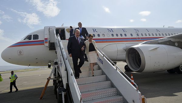 Визит Президента Армении Армена Саркисяна в Грузию (25 мая 2018). Тбилиси - Sputnik Արմենիա