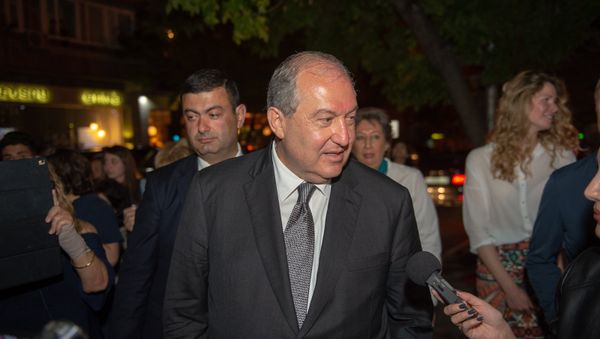 Президент Республики Армения Армен Саркисян - Sputnik Արմենիա