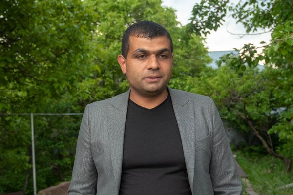 Глава общины Сахмосаван Геворг Авагян Глава общины Сахмосаван Геворг Авагян - Sputnik Армения