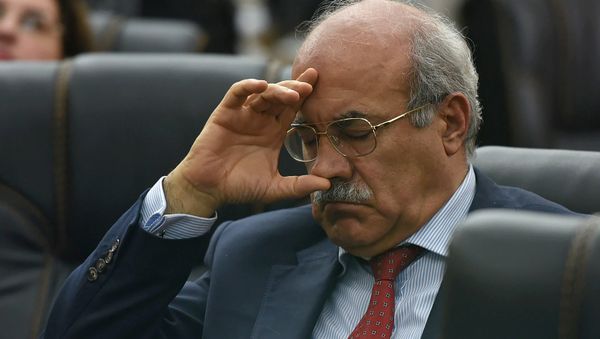 Депутат от фракции РПА Хосров Арутюнян в парламенте (29 мая 2018). Еревaн - Sputnik Армения