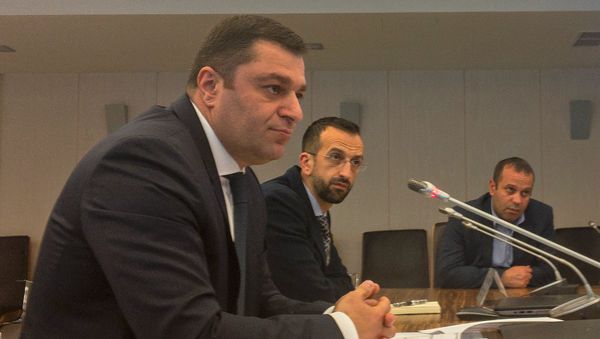 Начальник управления по стабильности и развитию финансовой системы ЦБ РА Андраник Григорян - Sputnik Армения
