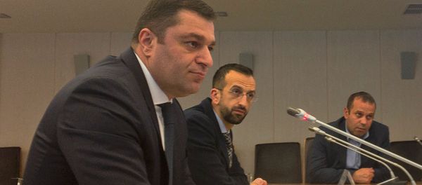 Начальник управления по стабильности и развитию финансовой системы ЦБ РА Андраник Григорян - Sputnik Армения