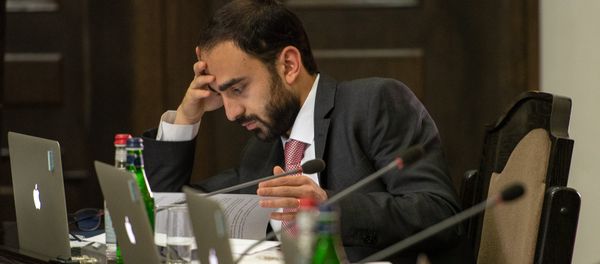 Вице-премьер Тигран Авинян на заседании правительства Армении (1 июня 2018). Еревaн - Sputnik Արմենիա