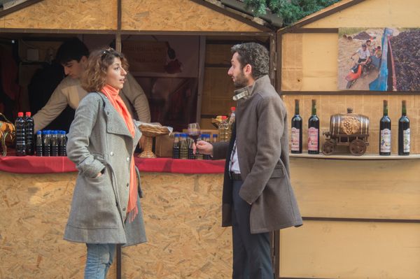 Ярмарка-дегустация вина в центре Ереване - Sputnik Армения