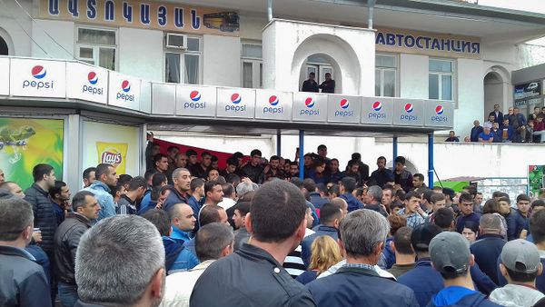 Акции протеста в Карабахе (2 июня 2018). Степанакерт - Sputnik Армения