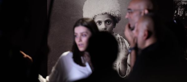 Лауреат премии Аврора доктор Том Катена (Судан) в музее-институте Геноцида армян (4 июня 2018). Еревaн - Sputnik Армения