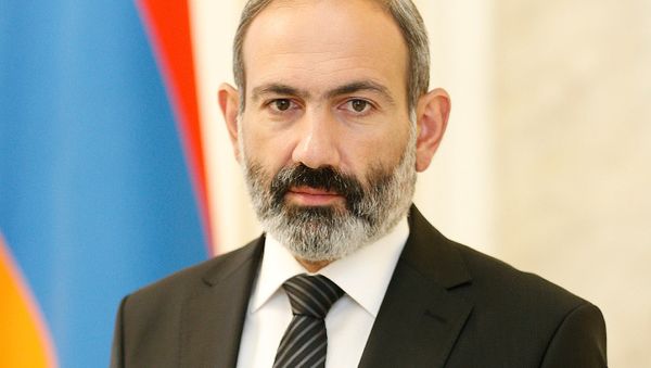 Премьер-министр Армении Никол Пашинян Премьер-министр Армении Никол Пашинян - Sputnik Армения