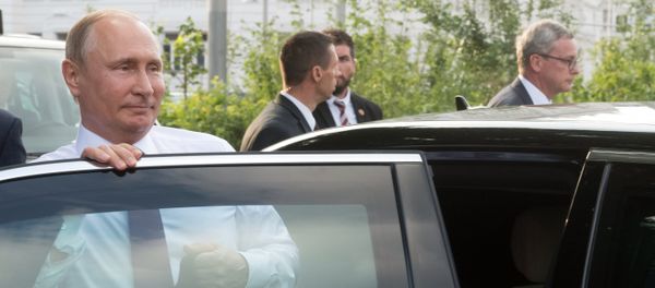 Рабочий визит президента РФ В. Путина в Австрию Рабочий визит президента РФ В. Путина в Австрию - Sputnik Армения