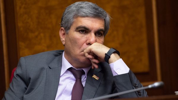 Депутат от фракции Елк Арам Завенович Саркисян на внеочередном заседании НС (7 июня 2018). Еревaн - Sputnik Армения