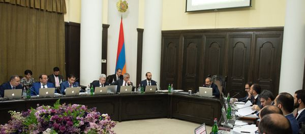 Заседание правительства Армении (8 июня 2018). Еревaн - Sputnik Армения