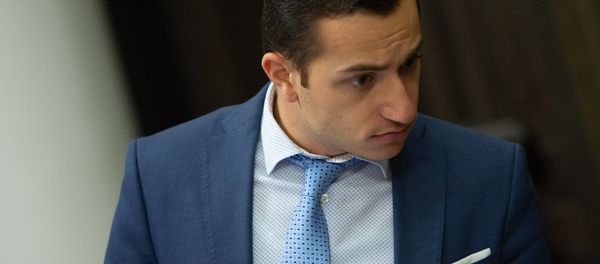 Министр диаспоры Армении Мхитар Айрапетян на заседании правительства (8 июня 2018). Еревaн - Sputnik Արմենիա