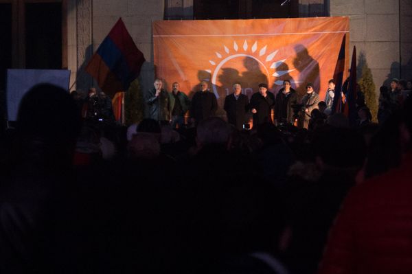 Митинг оппозиционного фронта «Новая Армения» проходит в Ереване - Sputnik Армения