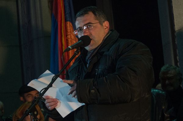 Митинг оппозиционного фронта «Новая Армения» проходит в Ереване. Армен Мартиросян - Sputnik Армения