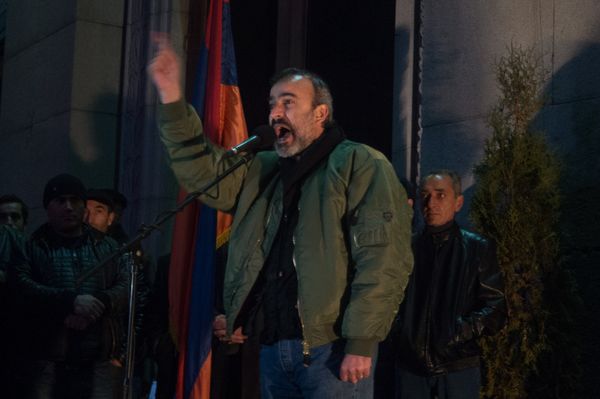 Митинг оппозиционного фронта «Новая Армения» проходит в Ереване. Жирайр Сефилян - Sputnik Армения