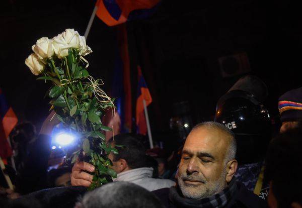Митинг и шествие оппозиционного фронта «Новая Армения» проходит в Ереване - Sputnik Армения