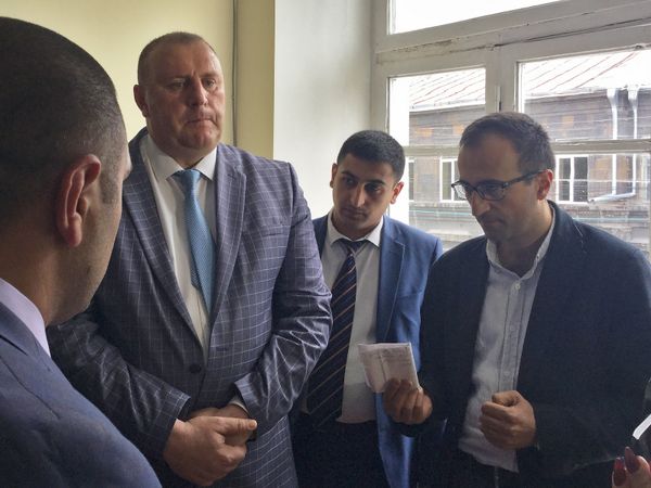 Министр здравоохранения Армении Арсен Торосян посетил Гюмри (16 июня 2018) - Sputnik Արմենիա