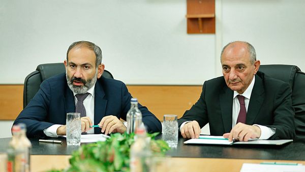 Никол Пашинян и Бако Саакян - Sputnik Արմենիա