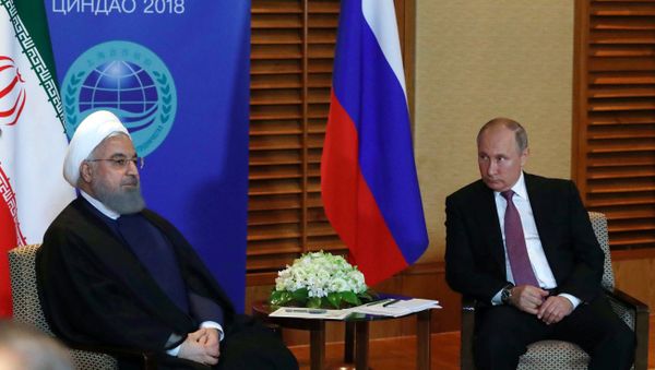 Президент РФ В. Путин на саммите ШОС в Китае - Sputnik Армения