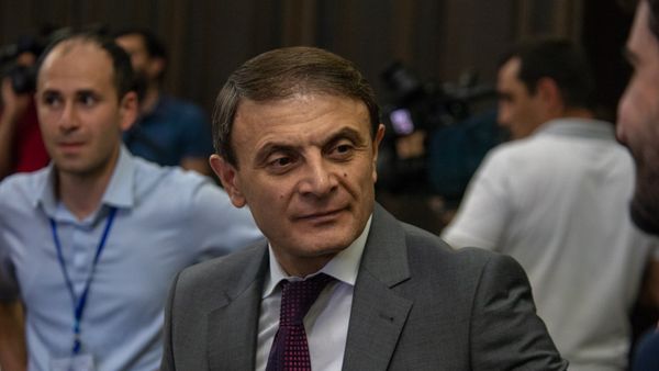 Начальник Полиции Армении Валерий Осипян на заседании правительства (21 июня 2018). Еревaн - Sputnik Армения