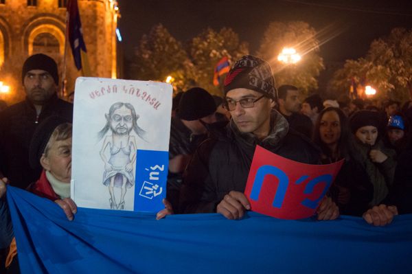 Митинг оппозиционных движений Нет и Новая Армения - Sputnik Армения