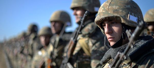 Военнослужащие армянской армии Военнослужащие армянской армии - Sputnik Армения