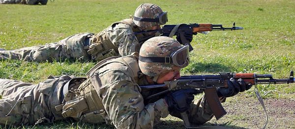 Военнослужащие армянской армии Военнослужащие армянской армии - Sputnik Армения