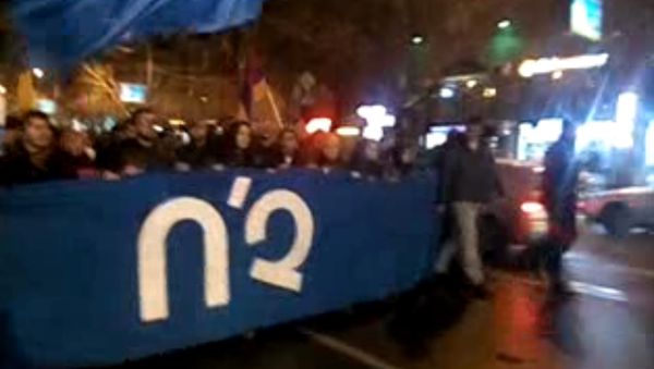Оппозиционеры в Ереване зазывали прохожих сказать властям нет - Sputnik Армения