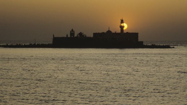 Вид мечети на закате - Sputnik Армения