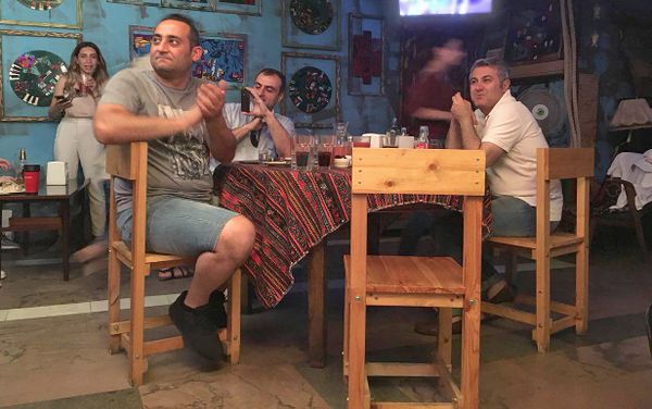 Болельщики в Sputnik Fan Zone - Sputnik Армения