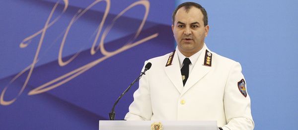 Генеральный прокурор Армении Артур Давтян на торжественном заседании в Генпрокуратуре (1 июля 2018). Еревaн - Sputnik Армения