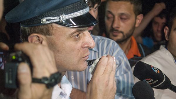 Валерий Осипян, замначальника Полиции Еревана - Sputnik Армения