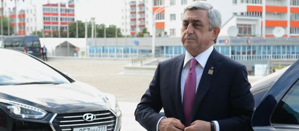 Церемония приветствия Президентом Российской Федерации Владимиром Путиным лидеров приглашенных государств - Sputnik Արմենիա