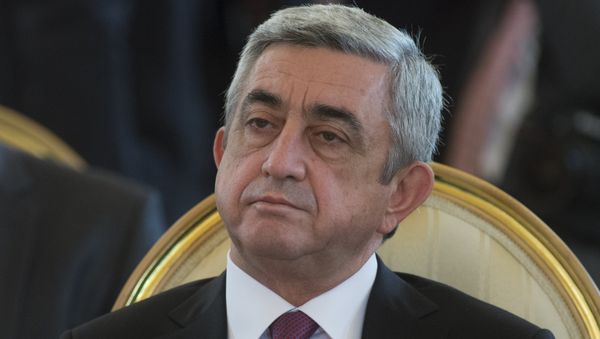 Президент Армении Серж Саргсян - Sputnik Армения