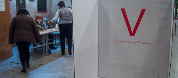 Избирательный участок. Выборы Избирательный участок. Выборы - Sputnik Армения