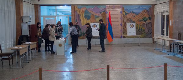 Избирательный участок. Выборы - Sputnik Արմենիա