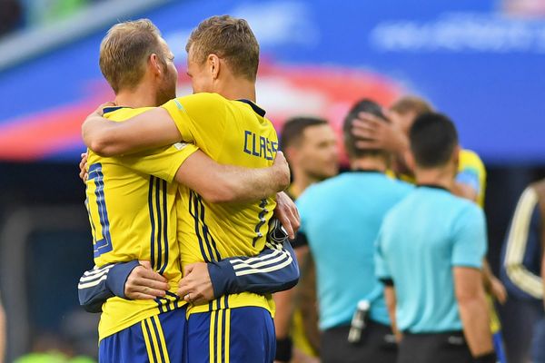Футбольный матч между сборными Швеции и Швейцарии (3 июля 2018). Санкт-Петербург - Sputnik Армения