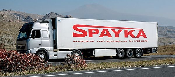 Грузовой автомобиль компании Spayka - Sputnik Армения
