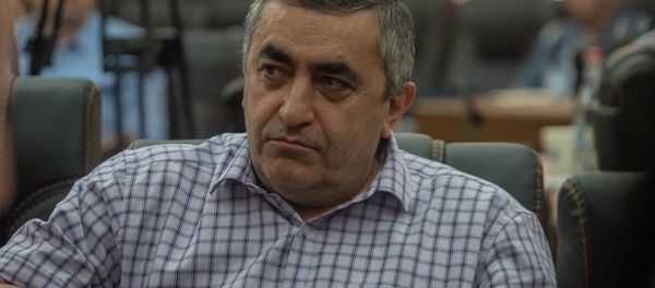 Армен Рустамян во время обсуждения по избирательному кодексу в Парламенте (5 июля 2018). Еревaн Армен Рустамян во время обсуждения по избирательному кодексу в Парламенте (5 июля 2018). Еревaн - Sputnik Армения