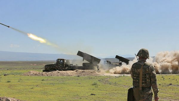 Военные учения армянской армии - Sputnik Армения