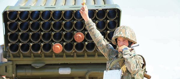 Военные учения армянской армии Военные учения армянской армии - Sputnik Армения