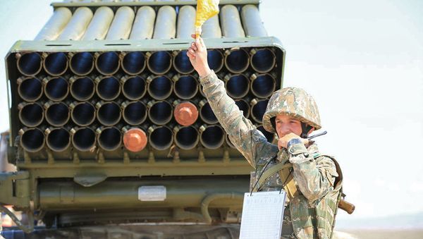 Военные учения армянской армии Военные учения армянской армии - Sputnik Армения