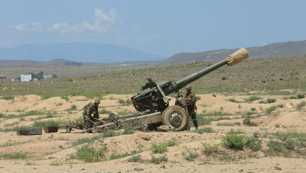Военные учения армянской армии - Sputnik Армения