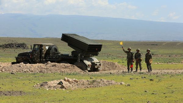 Военные учения армянской армии - Sputnik Արմենիա